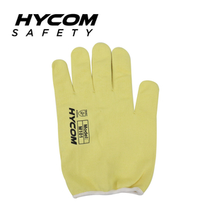 HYCOM 10G ANSI 2 aramid cut resistant glove dust free with contact high temperature 350°C/650F EN407